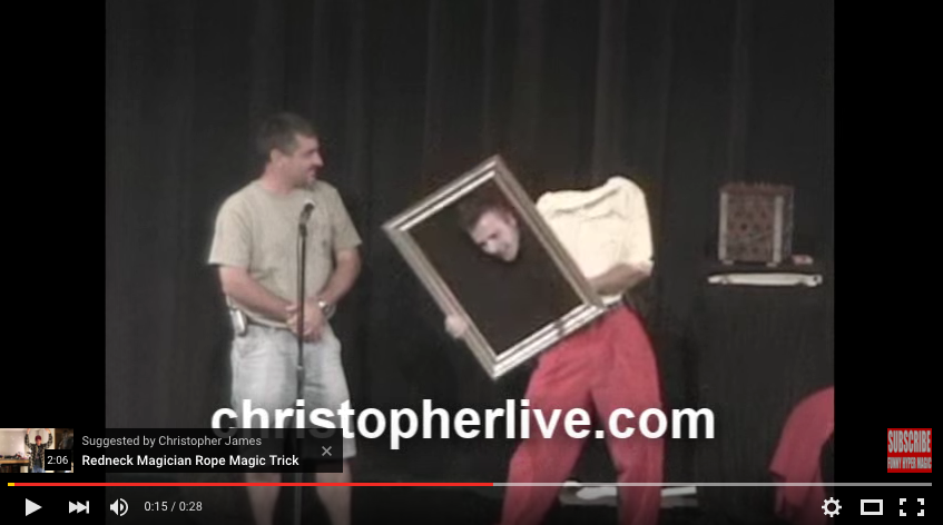 Christopher James Comedy Magician